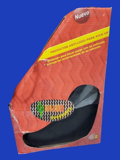 Par Loderas Rígidas Universales Camioneta Pick Up Chevrolet S10 Ranger Lobo Retro 1990 - 2000 MUD-KIT-01