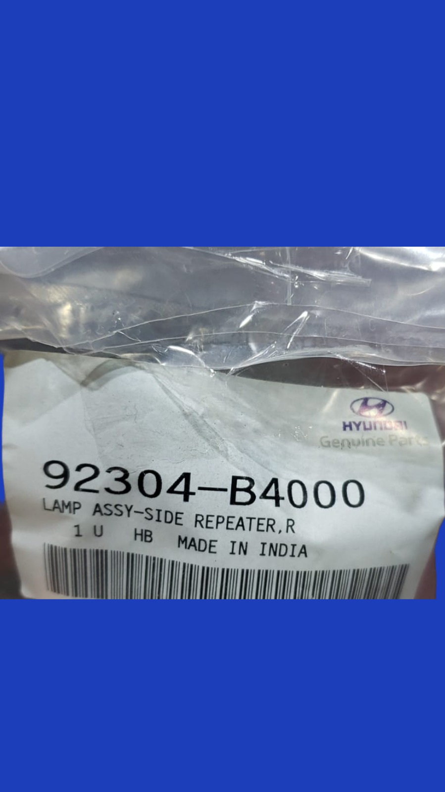 Cuarto Direccional Salpicadera Derecha Hyundai Grand I10 2015-2020 Original 92304-B4000 - Imagen 4