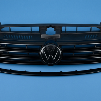PARRILLA FRONTAL CON EMBLEMA VW JETTA/VENTO DEL 2015 AL 2018 NUMERO DE PARTE 5C6853651AHQWA